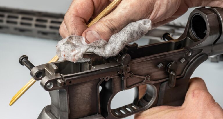 Gunsmith at work